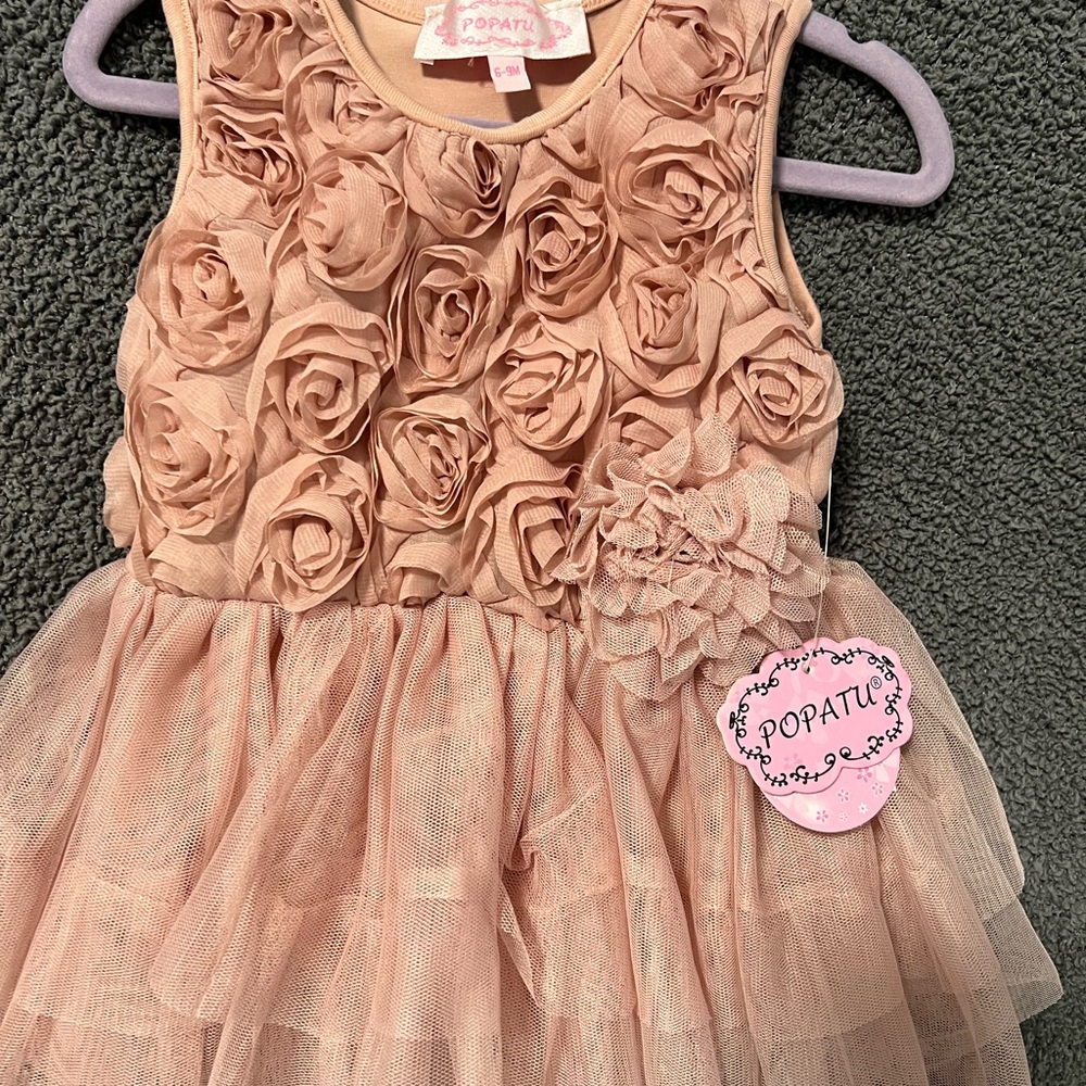 Infant pink dress